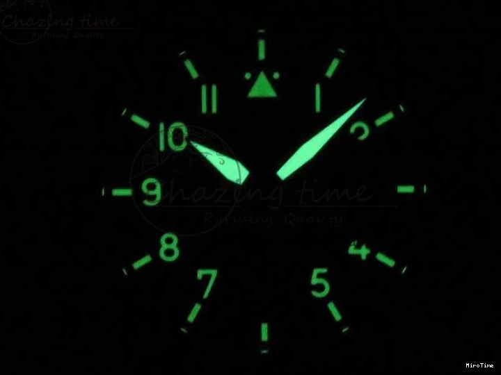 MIROTIME 0228 Big Pilot IW501004 Titanium ZF 1:1 Best Edition Black Dial On Brown Leather Strap A ZeroBulk 7212